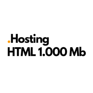 Hosting HTML 1.000 Mb